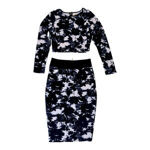 Trendy Midi Skirt Set